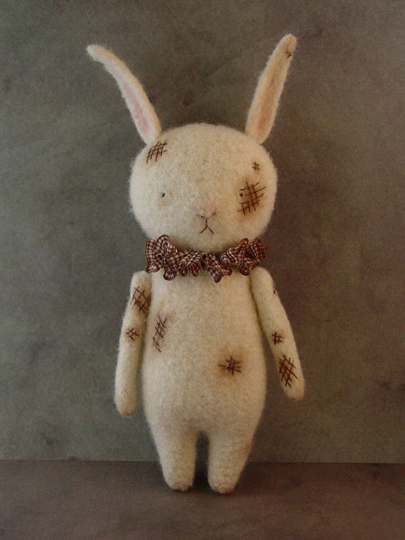 Felted Hare Thread Bears®