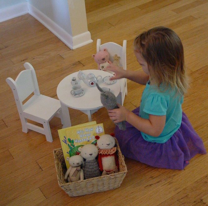 Tea for Ted PDF crochet pattern Out of the Thistle® felting